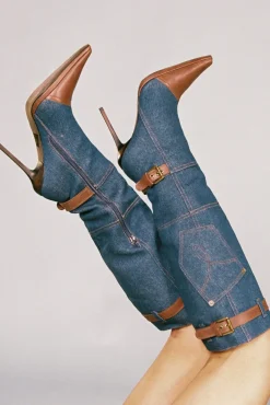 Outlet BLU-JEAN Stiletto|Knee High