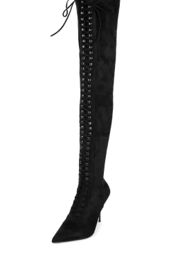 Outlet BURNED Stiletto|Over The Knee