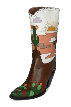 Cheap DESIERTO Western|Knee High