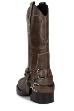 Sale x FP x Understated Leather Motoboy Biker Boot Western|Engineer / Riding Boots