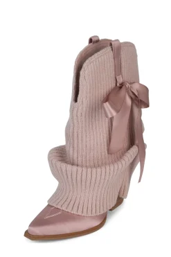 Fashion x FP x Understated Leather Center Stage Ballet Boots Western|Ankle To Mid