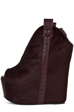 Best Sale KELSEY-FUR Closed Toe|Platform