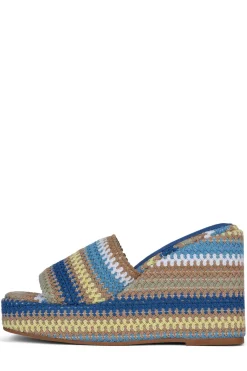 Cheap LA-PLAGE Sandals|Platform