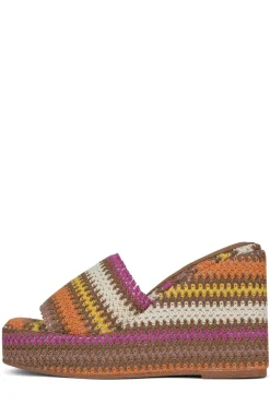 Cheap LA-PLAGE Sandals|Platform