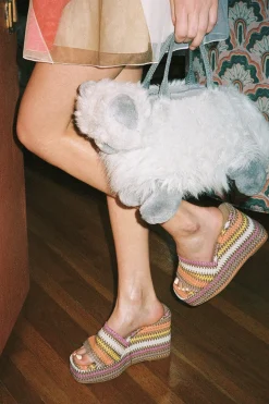 Cheap LA-PLAGE Sandals|Platform