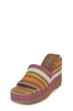 Cheap LA-PLAGE Sandals|Platform