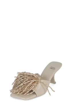 Clearance MR-BIG-POM Sandals|Heel