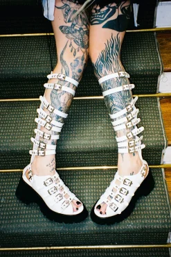 Hot POST-PUNK Sandals|Platform