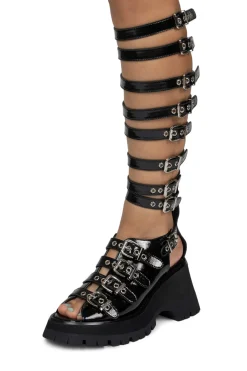 Hot POST-PUNK Sandals|Platform