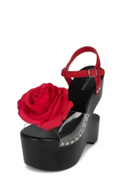 Cheap ROCKABILLY Wedge|Sandals