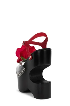 Cheap ROCKABILLY Wedge|Sandals