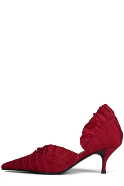 Outlet RUCHED Pumps|Kitten