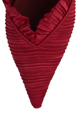 Outlet RUCHED Pumps|Kitten