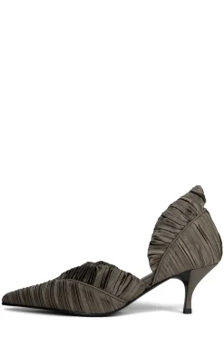 Outlet RUCHED Pumps|Kitten