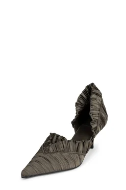 Outlet RUCHED Pumps|Kitten