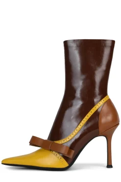 Clearance SECRETARY Stiletto|Ankle To Mid