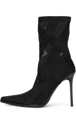 Discount STRIPES Ankle To Mid|Stiletto