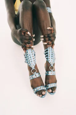 Outlet THREE-6-5 Sandals|Heel