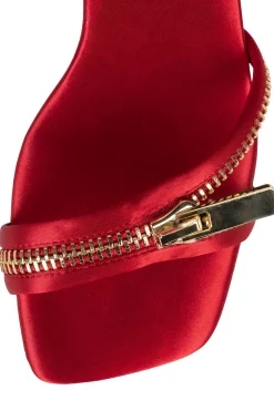 New ZIPPED-UP Sandals|Heel
